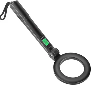 Metaaldetector met pinpointer-sonde: 140 mm - zwart