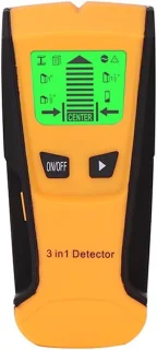 Metaaldetector muur scanner geel 15.5 cm