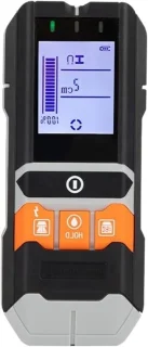 Metaaldetector muurscanner 160x68x30mm zwart