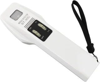 Metaaldetector naaldzoeker 19 cm wit