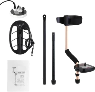 Metaaldetector ondergronds schatzoeker locator, 11 en 5 inch spoelen, one color