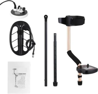 Metaaldetector ondergronds schatzoeker locator, 11 en 5 inch spoelen, one color