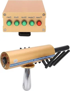 Metaaldetector ondergrondse finder zwart