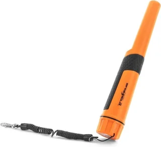 Metaaldetector oranje