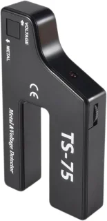 Metaaldetector paalzoeker pijpzoeker 127 g zwart