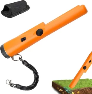 Metaaldetector pinpointer 24.6 cm oranje