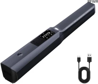 Metaaldetector pinpointer 25 cm zwart