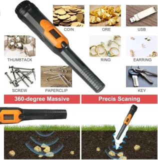 Metaaldetector pinpointer - 25.5 cm - one color