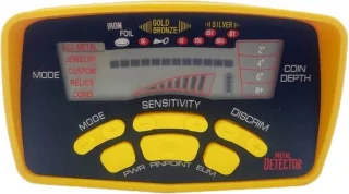 Metaaldetector pinpointer geel