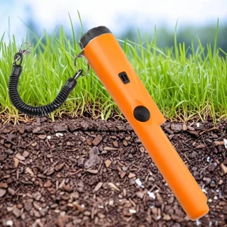 Metaaldetector pinpointer handdetector oranje