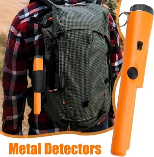 Metaaldetector pinpointer handdetector oranje