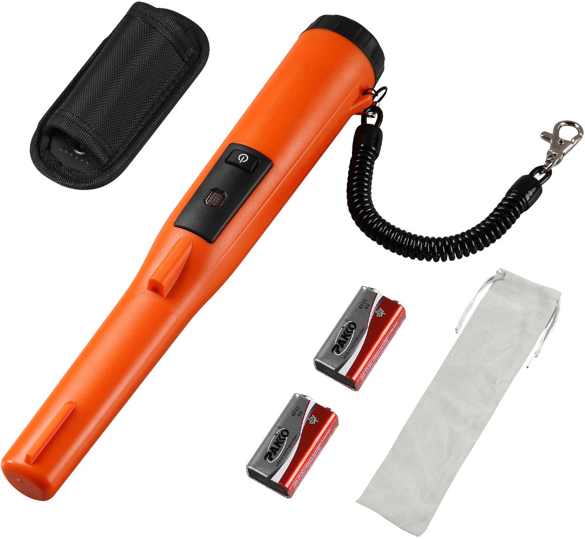 Wat vinden we goed aan de Metaaldetector Pinpointer IP68 Waterdicht 4,5 Inch met Holster en Batterij