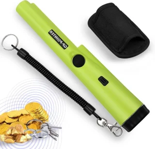 Metaaldetector pinpointer set groen