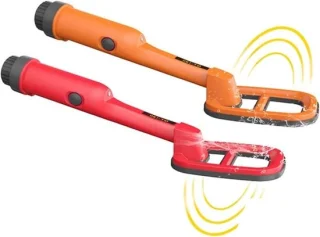 Metaaldetector pinpointer sonde - set van 2 - rood/oranje