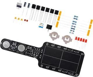 Metaaldetector printplaat - elektronica kit - groen