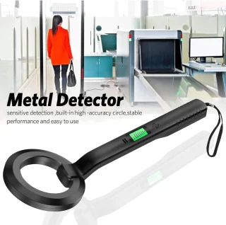 Metaaldetector professional handdetector 35.5 cm meerkleurig