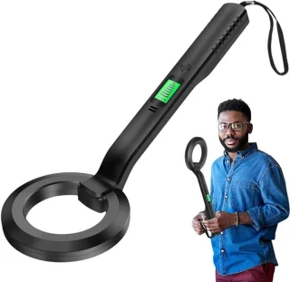 Metaaldetector professional handdetector 35.5 cm meerkleurig