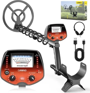 Metaaldetector professional schatzoeker pointer oranje