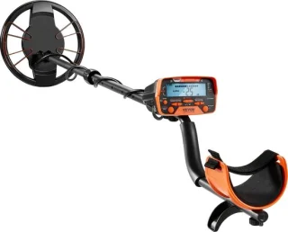 Metaaldetector Professioneel 8 Inch Metaalzoeker Zwart Oranje