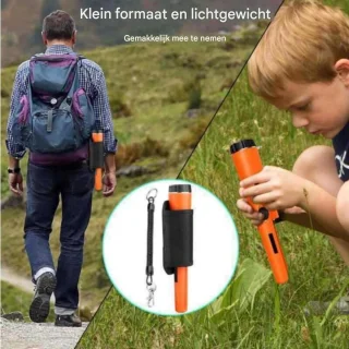 Metaaldetector Professioneel Oranje - Voor Volwassenen en Kinderen