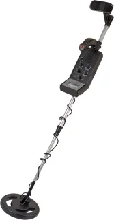 Metaaldetector professioneel zwart zilver
