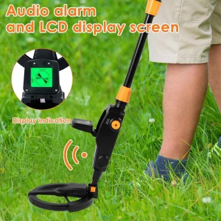 Metaaldetector professionele schatzoeker met LCD-scherm