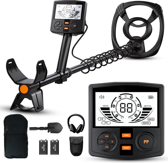 Metaaldetector Professionele Set DSP Chip 30 cm Waterdichte Spoel review