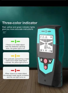 Metaaldetector scanner - muurdetector sensor