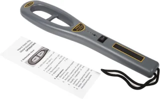 Metaaldetector scanner zwart