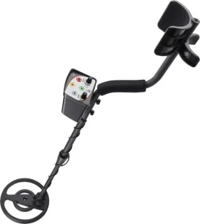 Metaaldetector schatzoeker 10 inch zwart