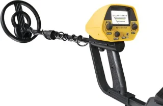 Metaaldetector Schatzoeker 80-108 cm Zwart/Geel