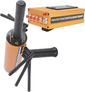 Metaaldetector Schatzoeker - Aluminium Zwart