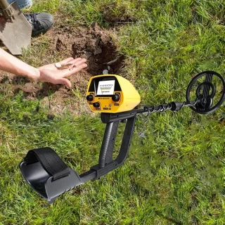 Metaaldetector - Schatzoeker Apparaat - Ondergronds Zoeken - Twee Werkmodi - 20cm Spoel - One Color