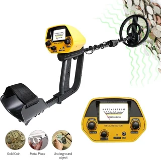 Metaaldetector - Schatzoeker Apparaat - Ondergronds Zoeken - Twee Werkmodi - 20cm Spoel - One Color