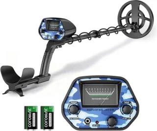 Metaaldetector schatzoeker blauw