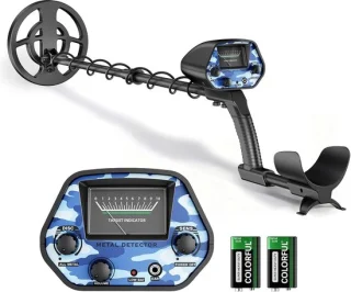 Metaaldetector Schatzoeker blauw