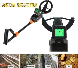 Metaaldetector - Schatzoeker Detector - Metaal Vinden - Waterdichte Zoekspoel - 70x17cm - One Color