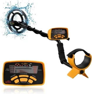 Metaaldetector schatzoeker geel
