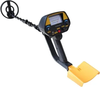 Metaaldetector Schatzoeker geel