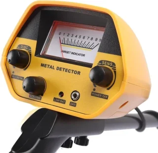 Metaaldetector Schatzoeker - Muntzoeker Goudzoeker - Schatten Vinden - Waterdichte Detectieplaat - 130 mm Gevoeligheid - One Color