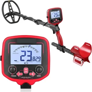 Metaaldetector schatzoeker pinpointer rood
