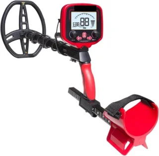 Metaaldetector schatzoeker rood