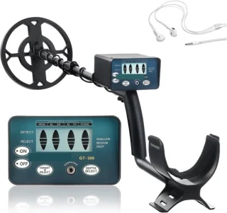 Metaaldetector Schatzoeker Tracker zwart