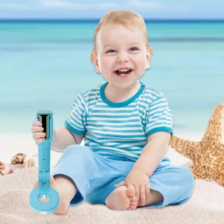 Metaaldetector Schatzoeker voor Kinderen - Blauw/Oranje