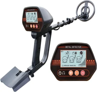 Metaaldetector schatzoeker zwart