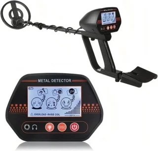 Metaaldetector schatzoeker zwart