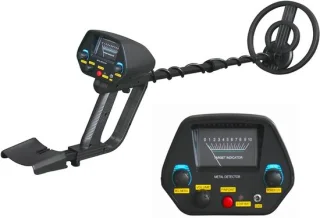 Metaaldetector schatzoeker zwart