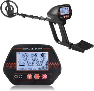 Metaaldetector schatzoeker zwart