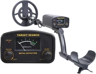 Metaaldetector schatzoeker zwart