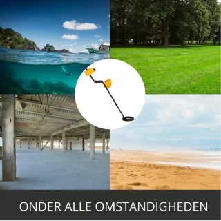 Metaaldetector Set Met Schep En Hoofdtelefoon
